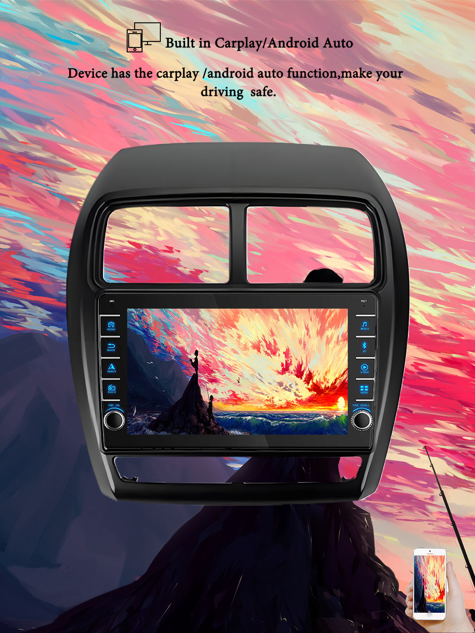 Tablet Danish Mobile & Accessories - 8G + 128G Android 14 Mitsubishi