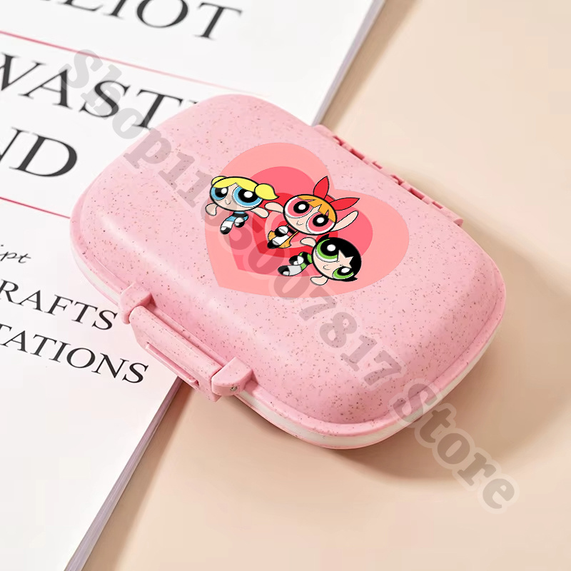 Tablet Accessories Gifts - Kawaii Powerpuffs Sevimli Hap Saklama Kutusu
