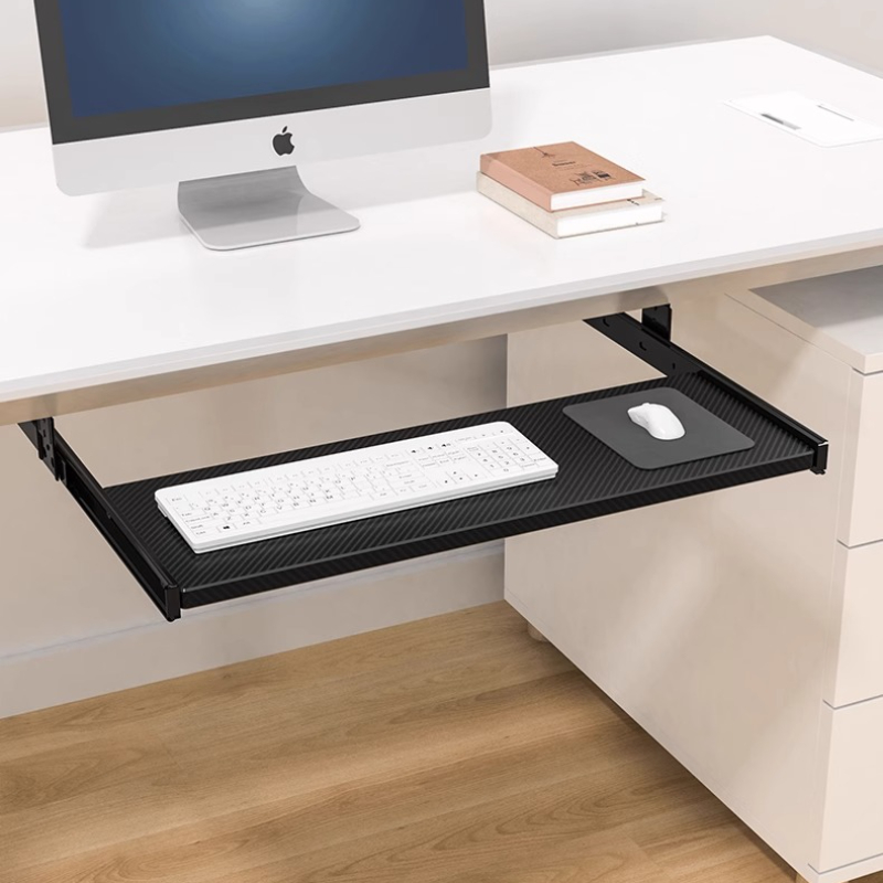 Tablet Lap Desk - Masa Altı Klavye Tepsisi Sürgülü Raylı