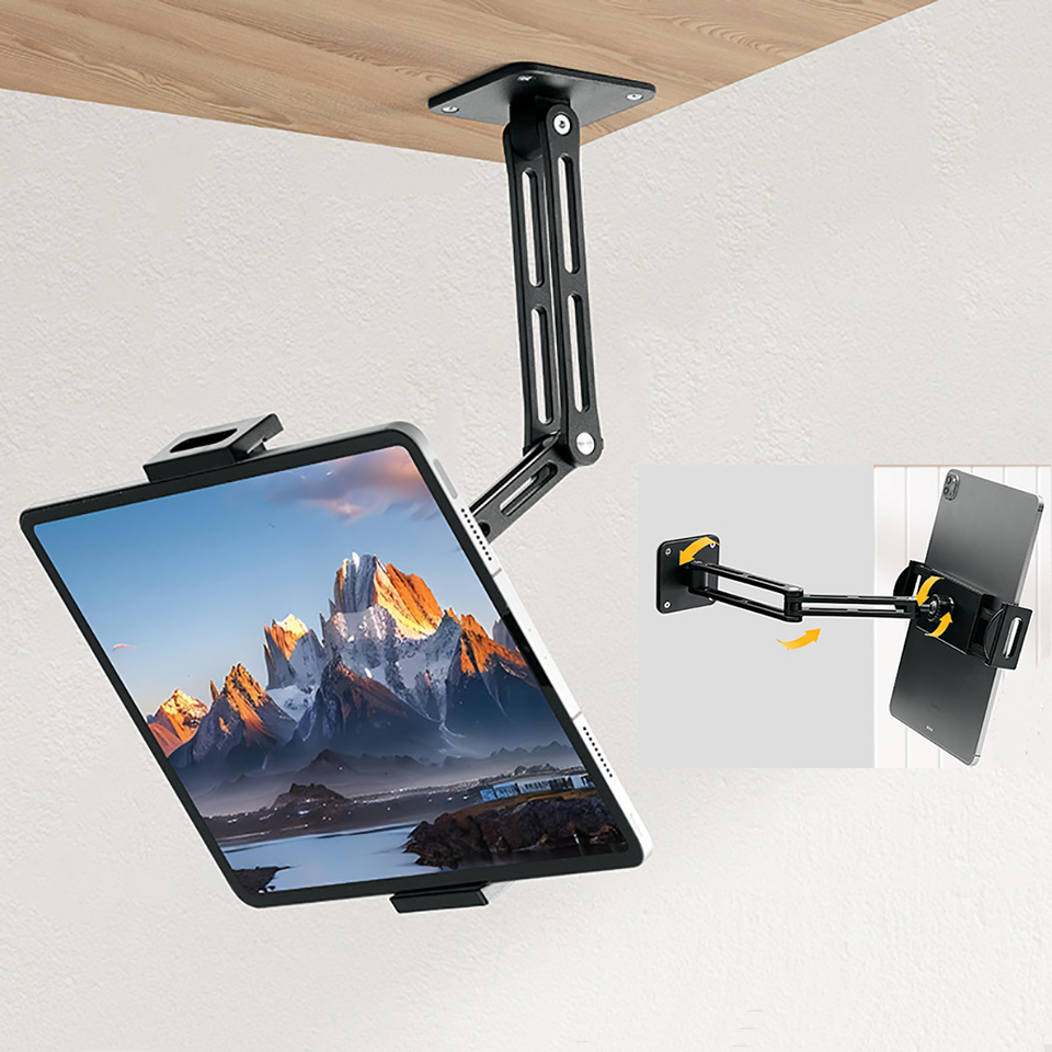 Ulefone Tablet Accessories - Ayarlanabilir Tablet Duvara Montaj Telefon Standı