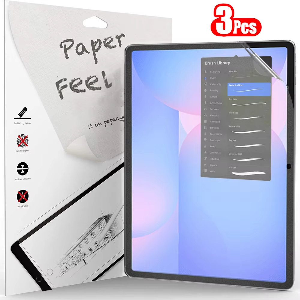 Paper Feel Screen Film - 3 Adet Kağıt Gibi Dokunuşlu Ekran
