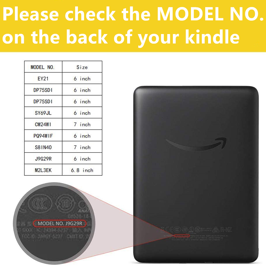 Kindle Paperwhite için 6.8 