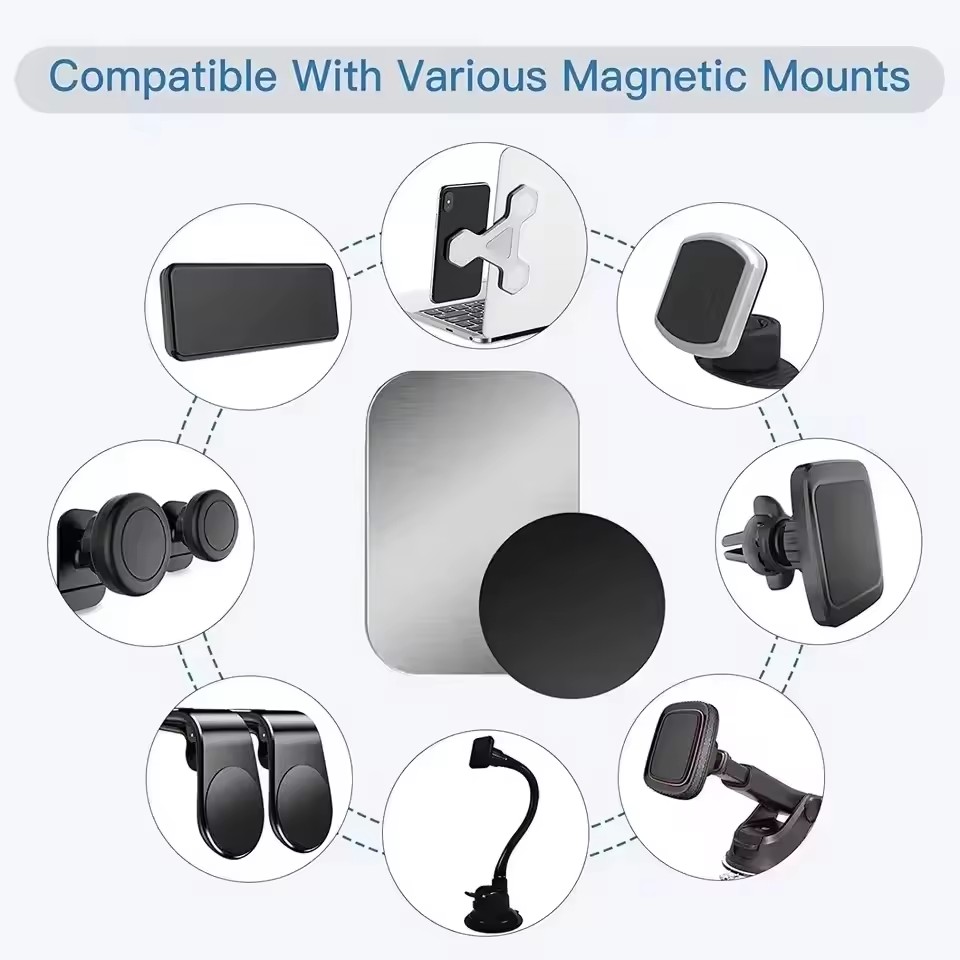 5/10 adet Manyetik Metal Plaka - Tablet Car Accessories incelemesi ve fiyatı