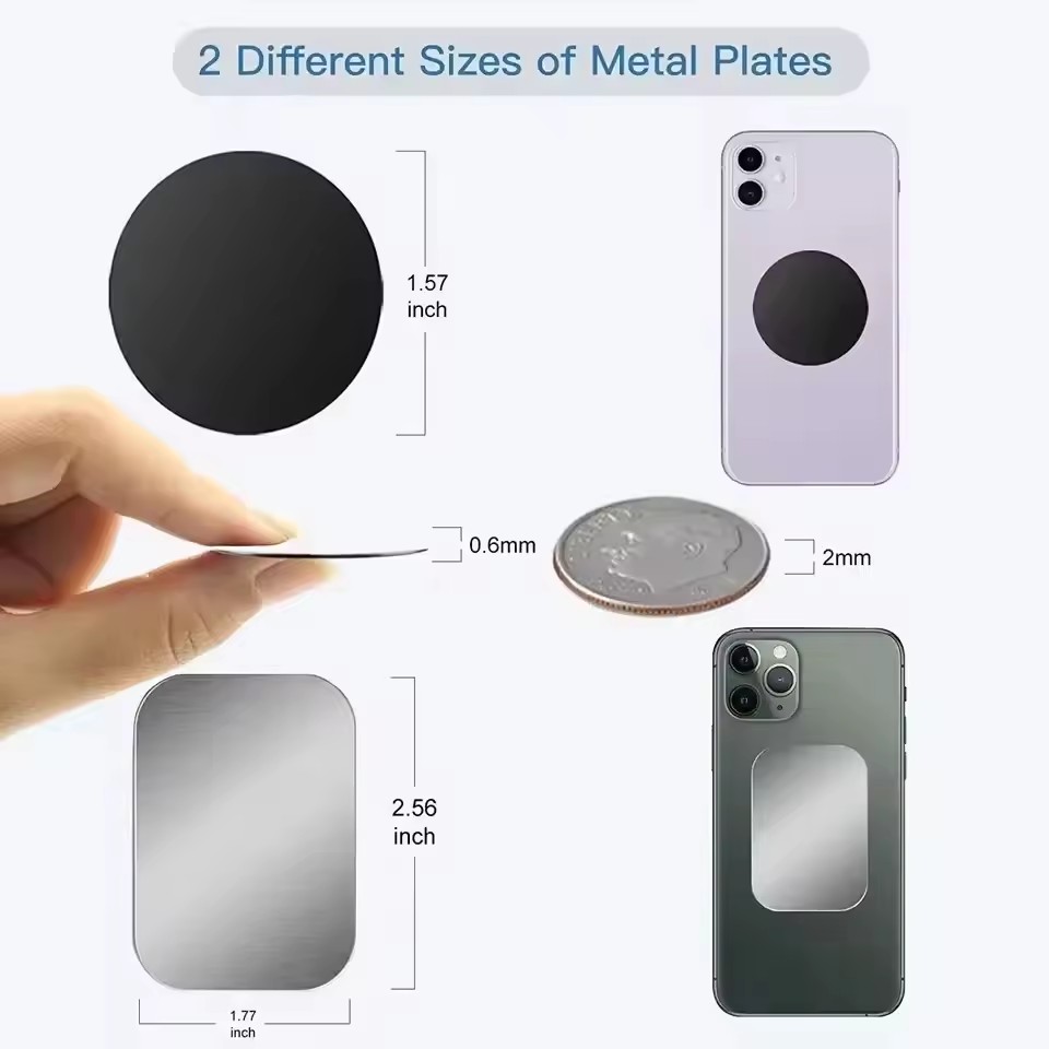 5/10 adet Manyetik Metal Plaka - Tablet Car Accessories incelemesi ve fiyatı