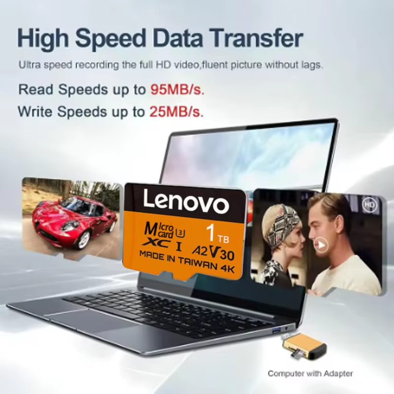 Lenovo Secure 512GB SD Kartlar - Microsd Card Tablet incelemesi ve fiyatı