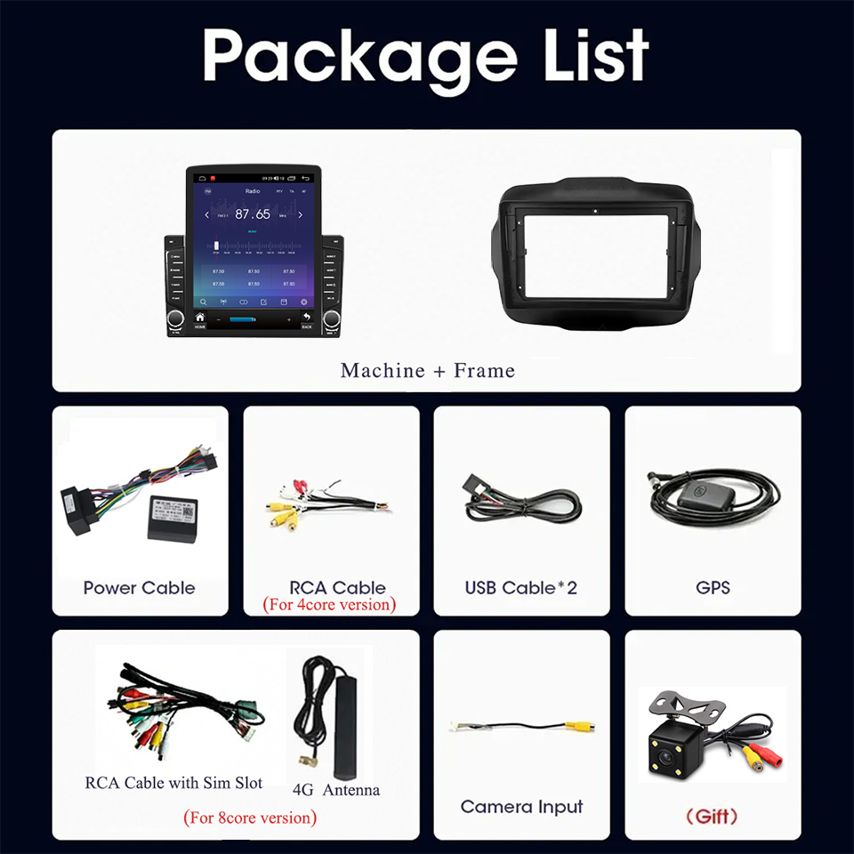 8G+128G Android 14 Jeep Renega - Tablet Danish Mobile & Accessories incelemesi ve fiyatı