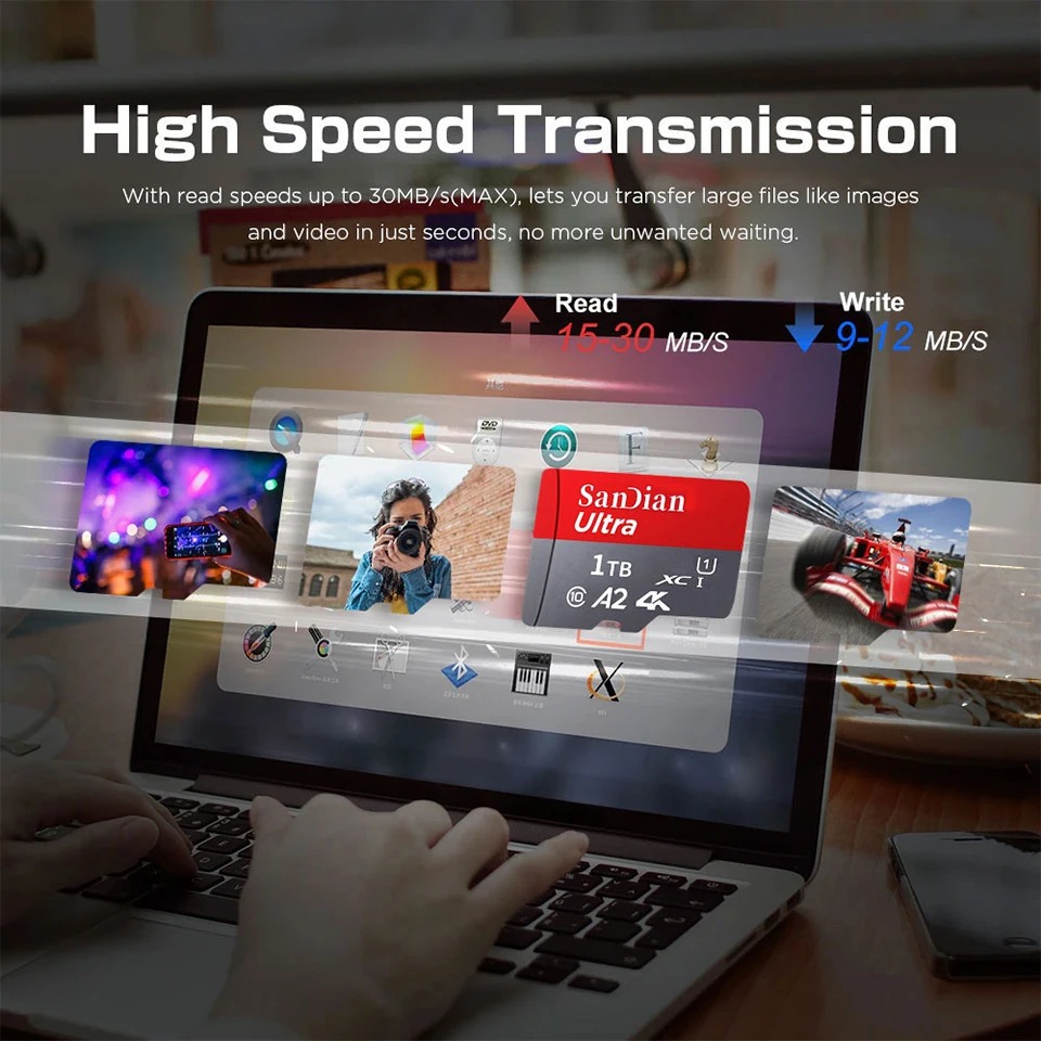 Yüksek Hızlı UHS-I U3 V30 A2 H - Microsd Card Tablet incelemesi ve fiyatı