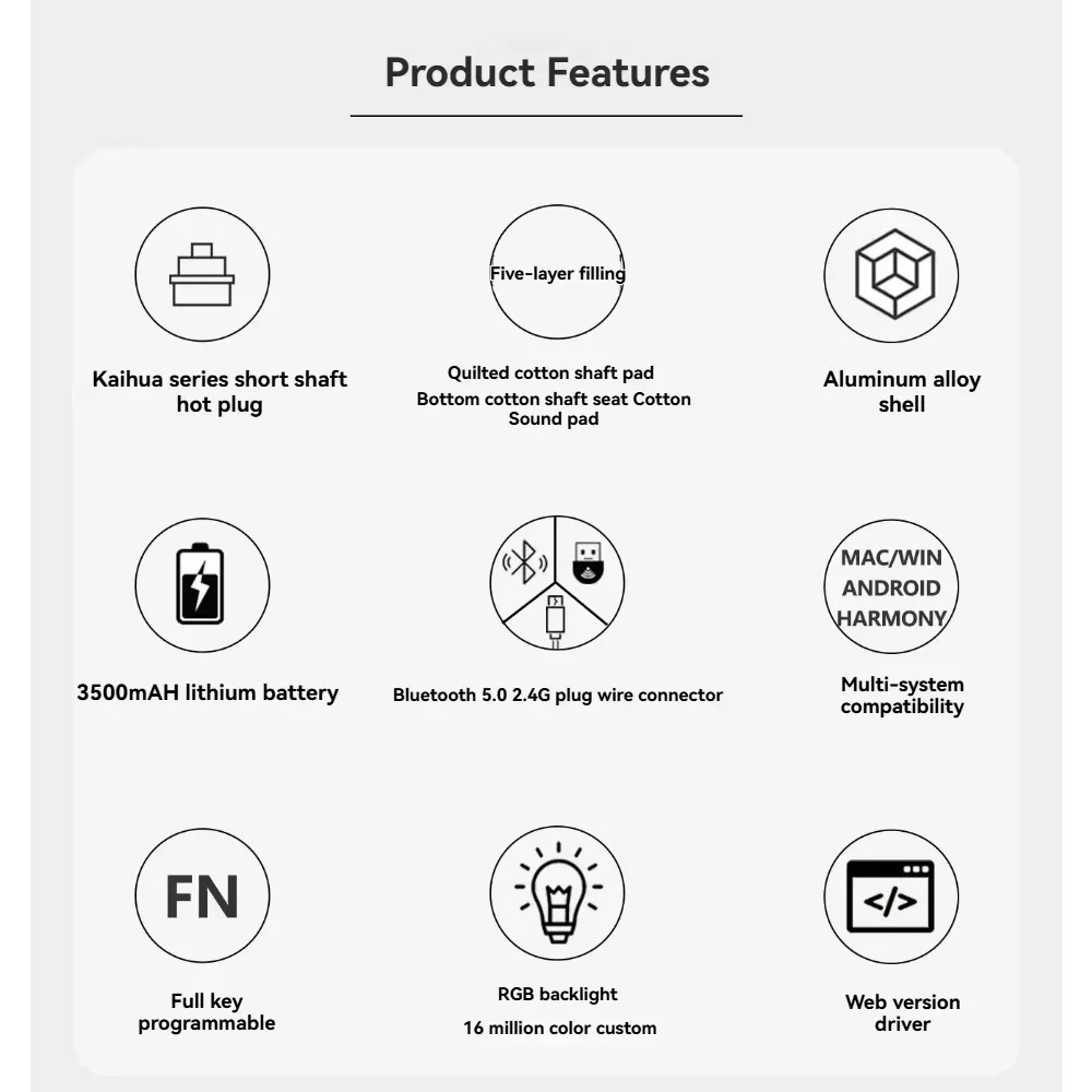 Keydous AJ68 Mekanik Klavye Ta - Tablet Accessories Gifts incelemesi ve fiyatı