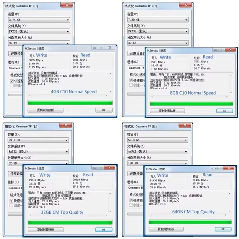 10 adet TF kartları 128GB 32GB - Microsd Card Tablet incelemesi ve fiyatı