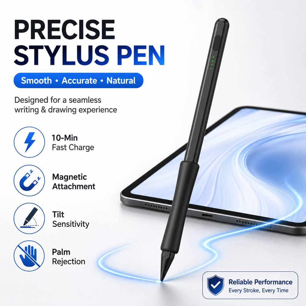 iPad Pencil Aktif Stylus Kalem - Wacom Tablet Accessories incelemesi ve fiyatı