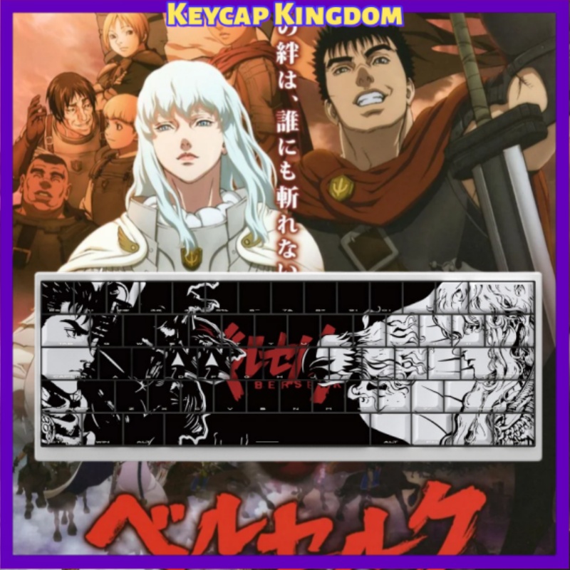 BERSERK Tema Anime Klavye Tuş  - Tablet Accessories Gifts incelemesi ve fiyatı
