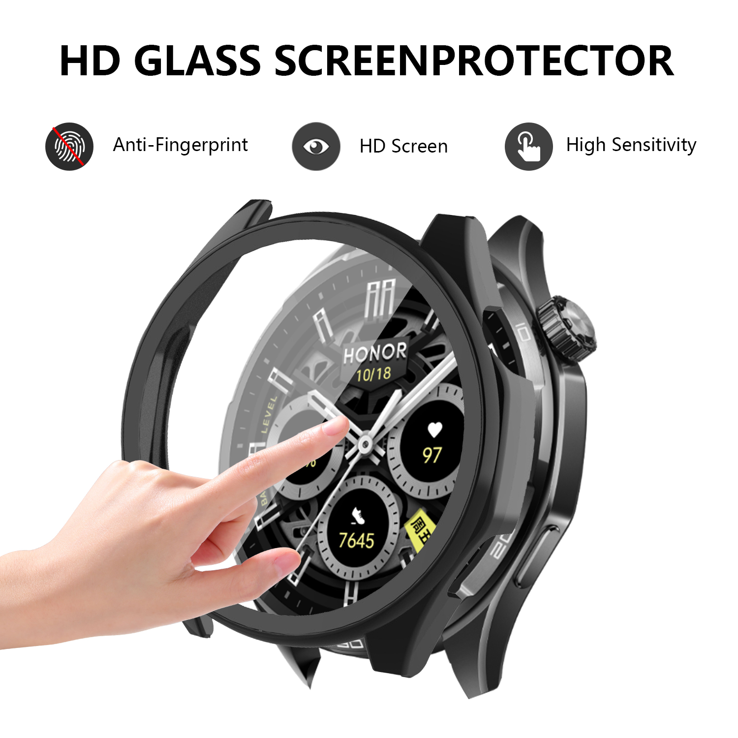 For Honor Watch 6 Plus Kılıf P - Screen Protector Matte incelemesi ve fiyatı