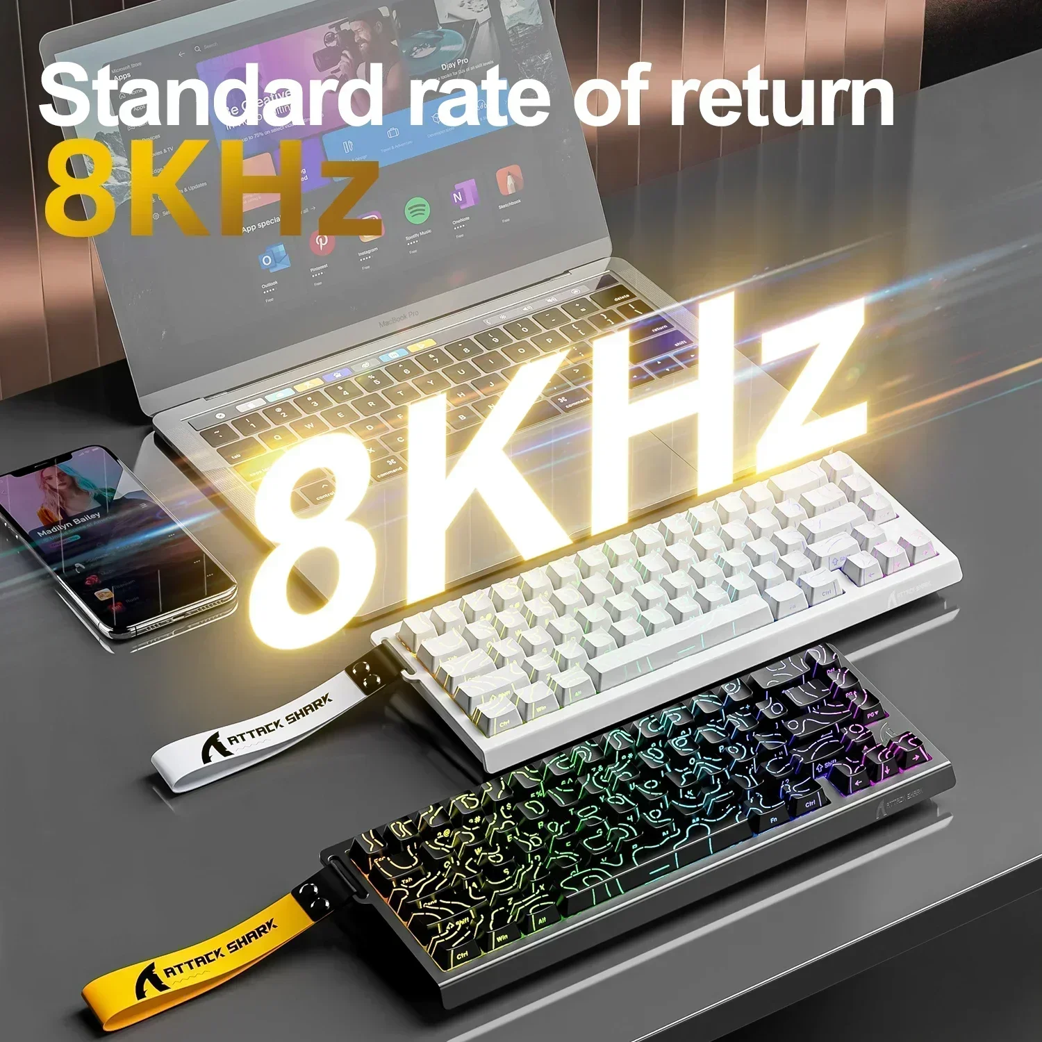 ATTACK SHARK X68HE Manyetik Me - Tablet Accessories Gifts incelemesi ve fiyatı