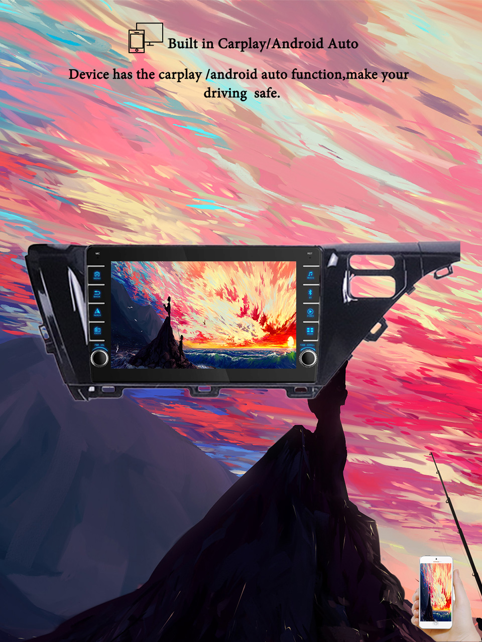 8G+128G Android 14 Toyota Camr - Tablet Danish Mobile & Accessories incelemesi ve fiyatı